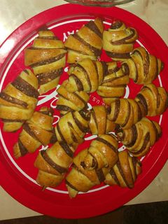 Nutellás kifli recept fotója