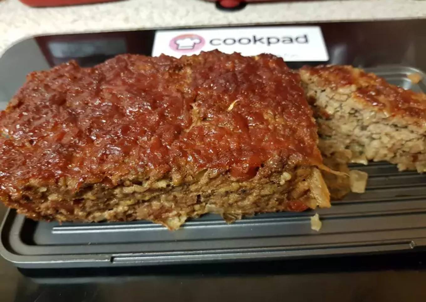 My take on a Meatloaf.💖