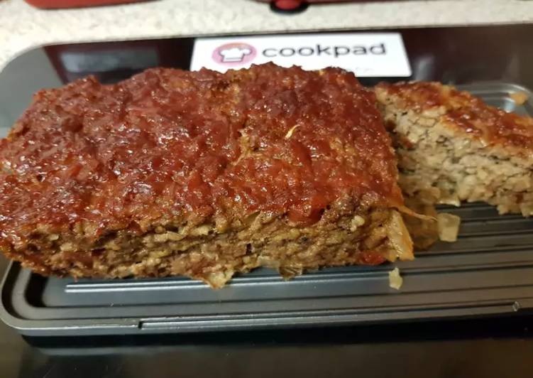 Recipe of Yummy My take on a Meatloaf.💖