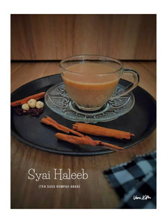 Foto resep Syai Haleeb (Teh Susu Rempah Arab)