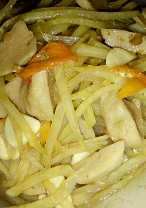 Foto resep Pepaya Muda Masak Baso Kecap