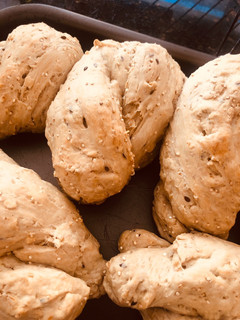 Una foto de Pan de cereales vegano 🌱