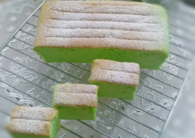Cara Membuat Ogura pandan lembut bunda pasti bisa
