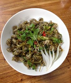 ốc hương xào sả ớt