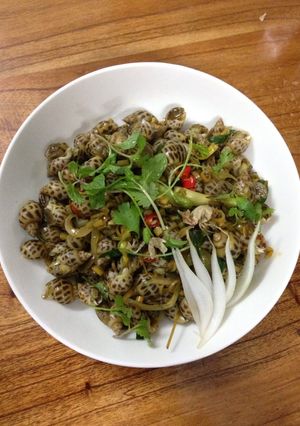 Hình của món Ốc Hương Xào Sả Ớt.