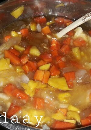 Foto resep Es Campur Sari Karamel #BikinRamadhanBerkesan