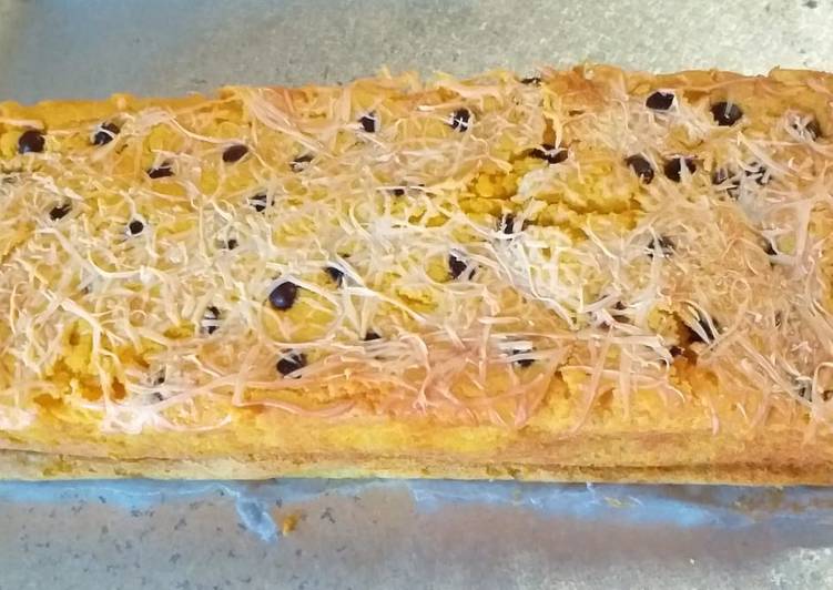 Bumbu Menyiapkan Brownis Labu Kuning, Bikin Ngiler