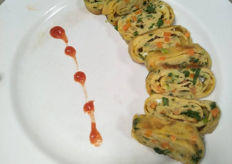 Telur Gulung Ala Korea (Gyeran Mari)