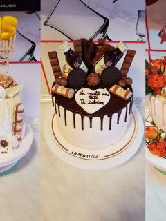 O poză a rețetei Tort trio cu mousse.