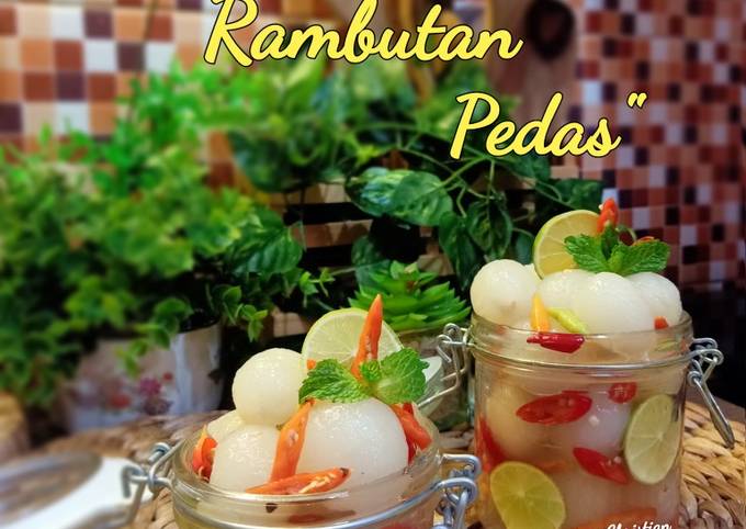 Tutorial Masakan Resep Asinan rambutan pedes manis