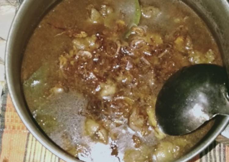 Rawon bumbu jadi