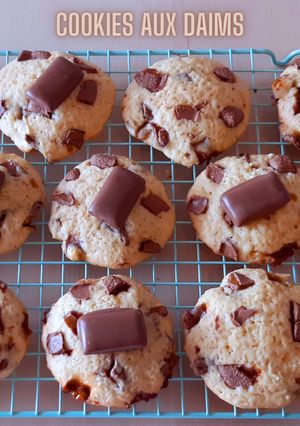 Une photo de Cookies aux bonbons daims