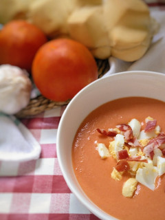 Una foto de Salmorejo con Monsieur Cuisine o similar