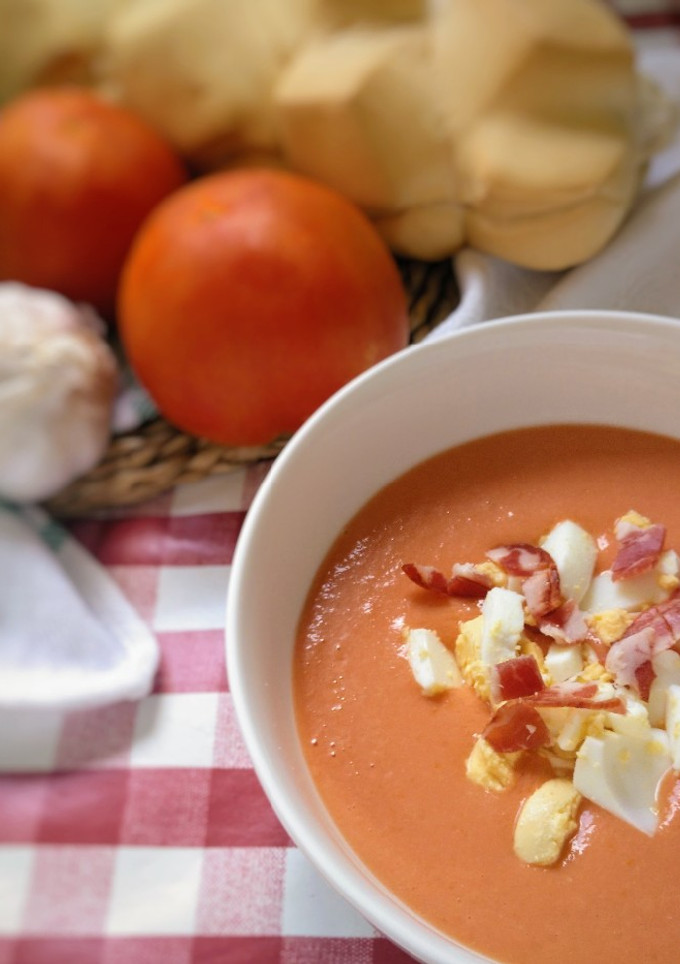 Una foto de Salmorejo con Monsieur Cuisine o similar
