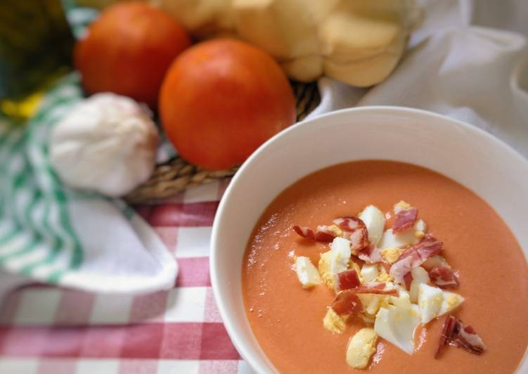 Salmorejo con Monsieur Cuisine o similar