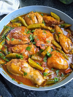 Foto de FRANGO COM QUIABO 😋