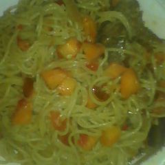 A picture of Carrot spaghetti jollof reciepe1.