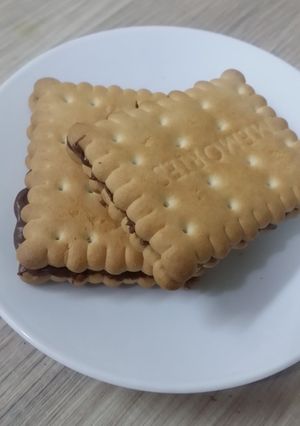 صورة لوصفة بسكويت الشاي المحشي