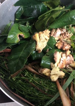 Hình của món Nước Lá Xông - Bài Thuốc Dân Gian Đánh Bay Cảm Cúm - Anti Covid.