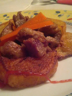 Una foto de Carne picada con patatas