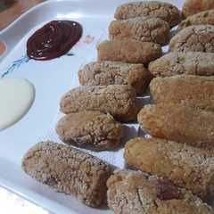 Una foto de Croquetas de Arroz