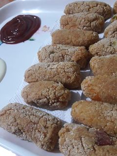Una foto de Croquetas de Arroz
