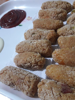 Una foto de Croquetas de Arroz