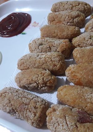 Una foto de Croquetas de Arroz