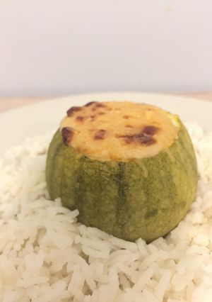 Une photo de Petite courgettes farcies à la béchamel