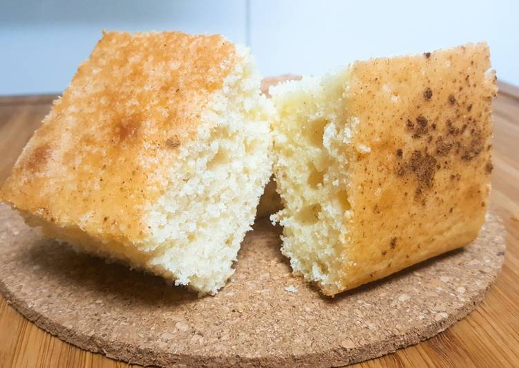 Bizcocho de limón con canela