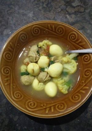 Foto resep Sop telur puyuh