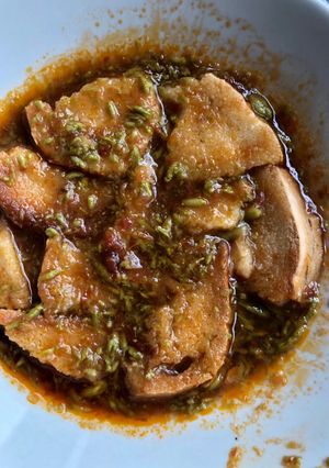 Una foto de Sopa de Espárragos silvestres