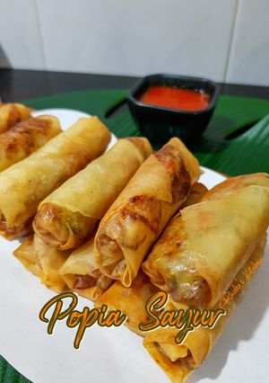 Gambar Popia Sayur