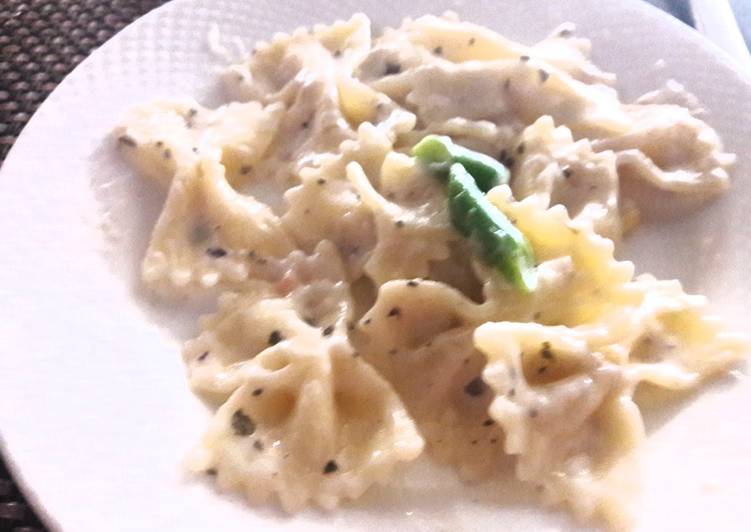 How to Prepare Favorite Instant butter fly pasta