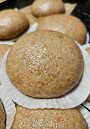 Hình của món Bánh Bao Bột Nguyên Cám.