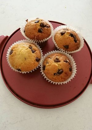 A picture of Bakery style muffins.