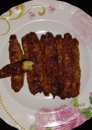 صورة لوصفة كفته دجاج أفضل من المطاعم 👌🏻😋