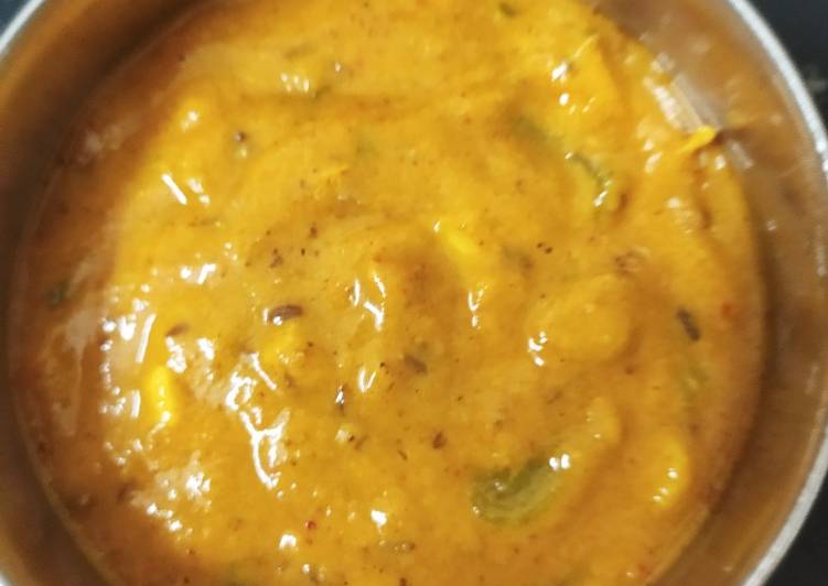 Corn capsicum masala