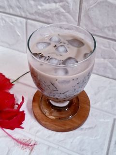 Foto resep Es Cincau susu gula aren