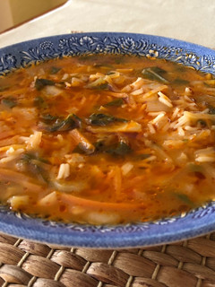 Una foto de Sopa juliana