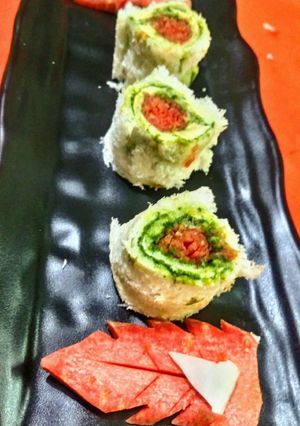A picture of PinWheel sandwich.