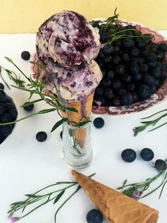 Foto de Gelado de Mirtilo!