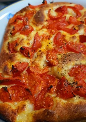 A picture of Tomato Focaccia.