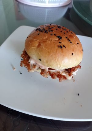 Foto resep Roti Burger Tanpa Telur (Metode Sponge & Dough)