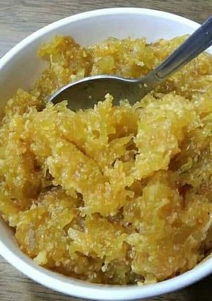 A picture of Pineapple halwa.