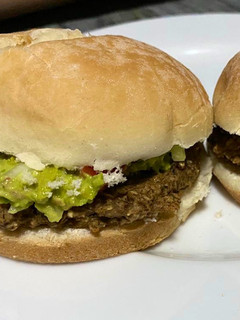 Una foto de Hamburguesas de Lenteja fit - vegetarianas 🍔