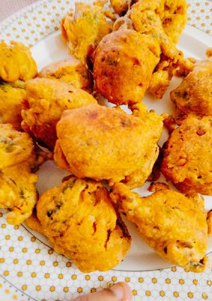 A picture of Methi Kay Pakoray.