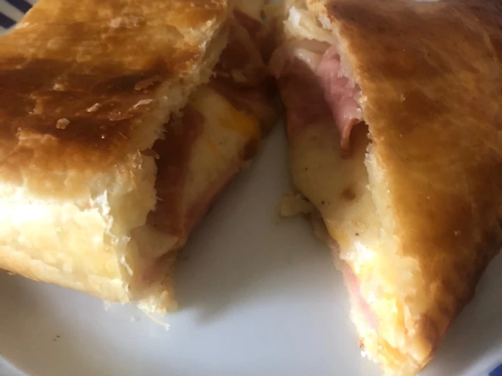 Receta Empanada de bechamel de queso y bacon  que Delicioso