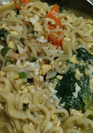 Foto resep Mie rebus gongso pedas