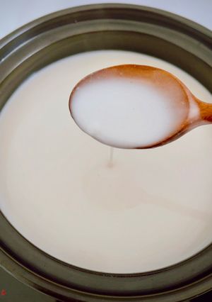 Hình của món Nước cốt dừa 🥥.